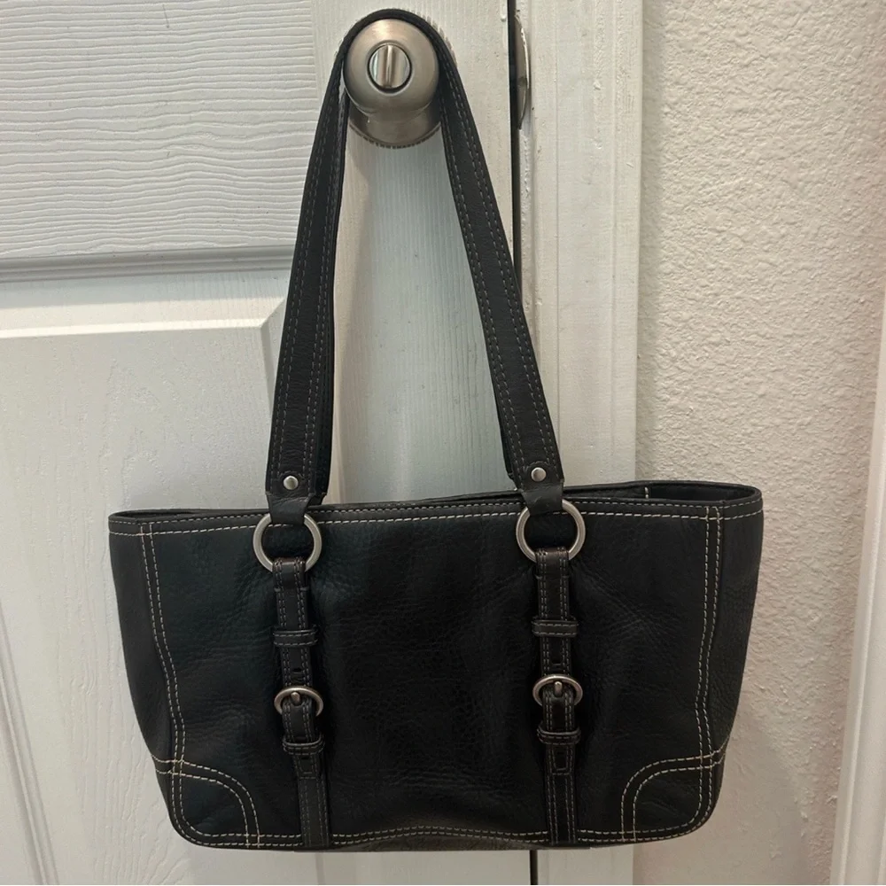 Coach Black Leather Bag